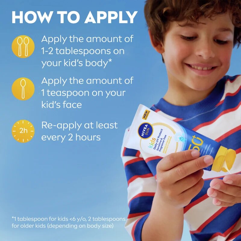 Nivea SUN Kids losjon za sončenje za otroke SPF 50+ 100 ml