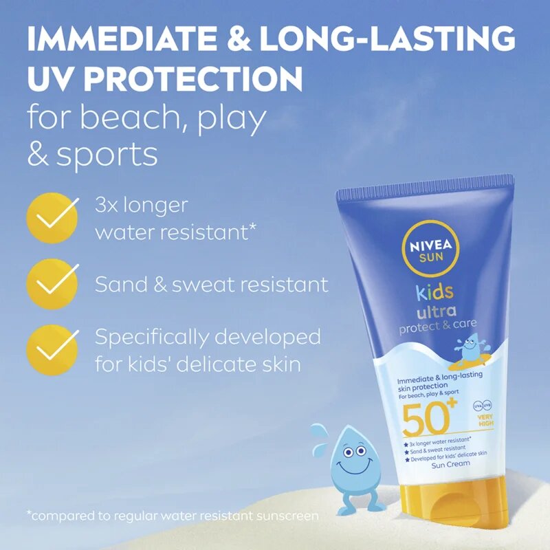 Nivea SUN Kids losjon za sončenje za otroke SPF 50+ 150 ml