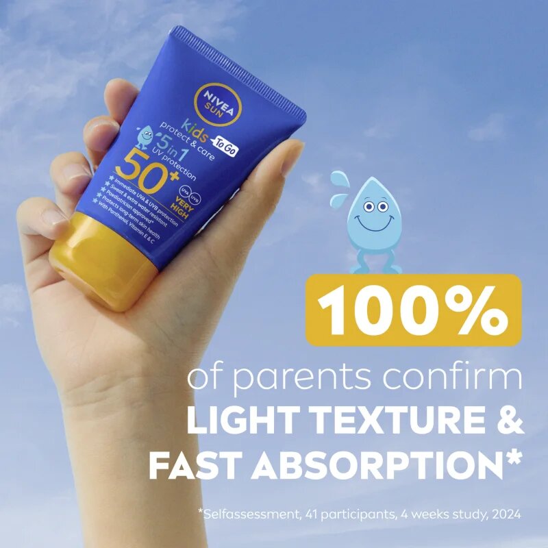 Nivea SUN Kids otroški losjon za sončenje 5 v 1 SPF 50+ 50 ml