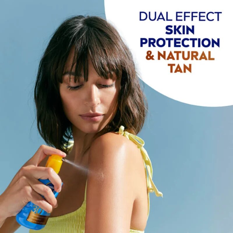 Nivea SUN Protect & Bronze intenzivno pršilo za sončenje SPF 30 200 ml