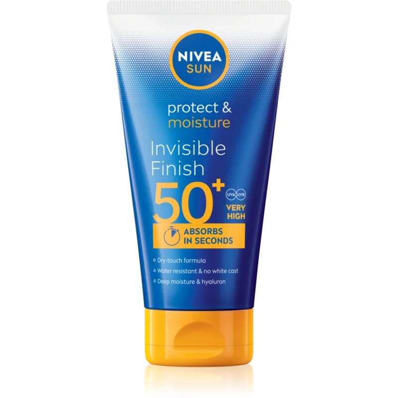 Nivea SUN Protect & Moisture vlažilni losjon za sončenje s hialuronsko kislino SPF 50+ 150 ml