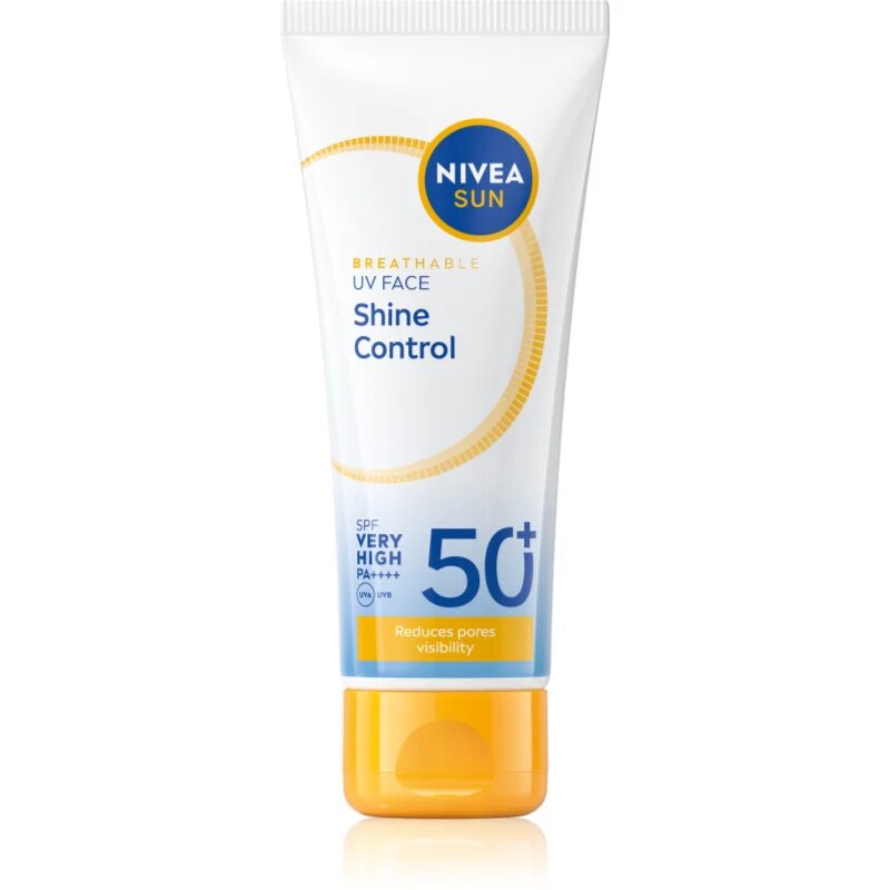 Nivea SUN Shine Control krema za obraz za sončenje SPF 50+ SPF 50+ 40 ml