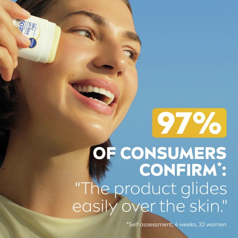 Nivea SUN Silky UV Stick krema za sončenje v paličici SPF 50+ 15 g