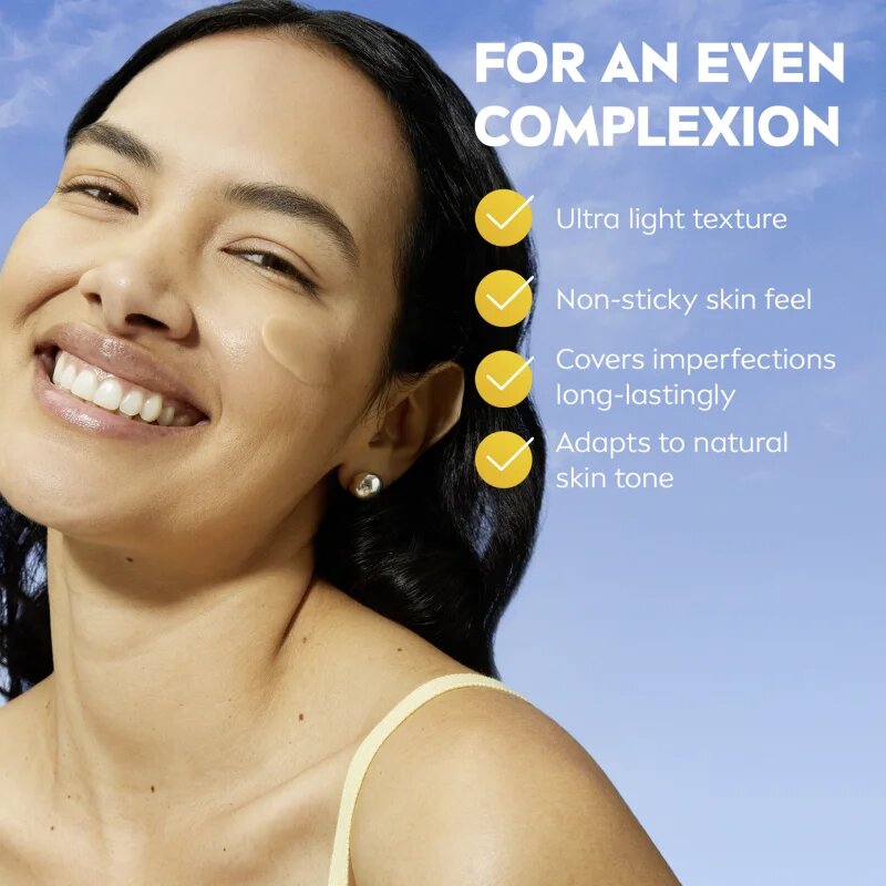 Nivea SUN Ultra Light lahki tonirani fluid SPF 50+ odtenek Medium 40 ml