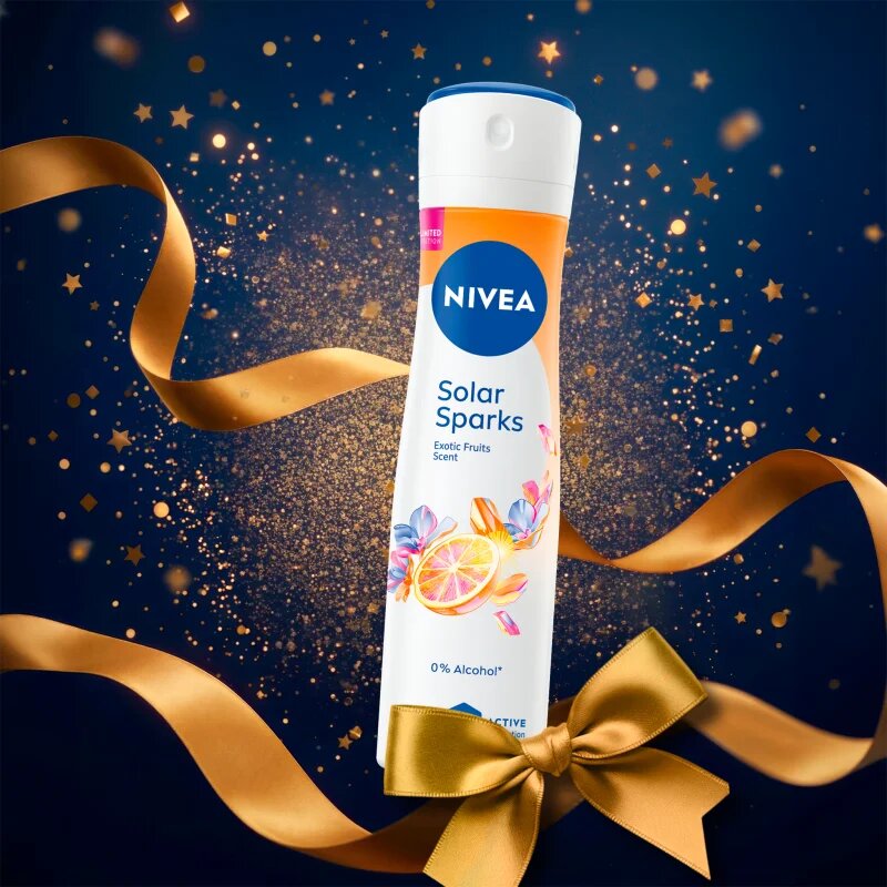 Nivea Time to Bloom darilni set za telo in obraz