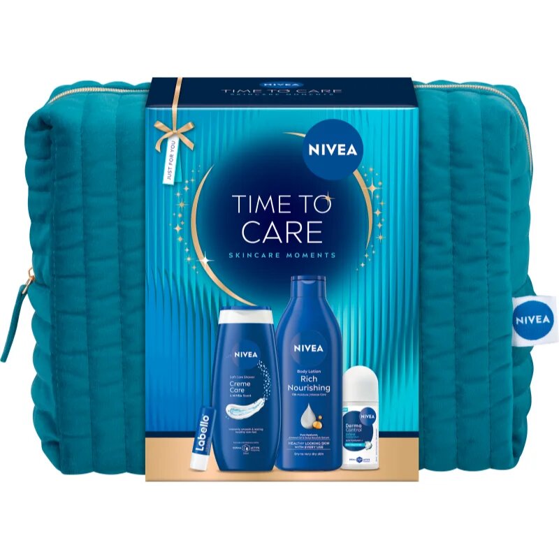Nivea Time to Care darilni set za prehrano in hidracijo