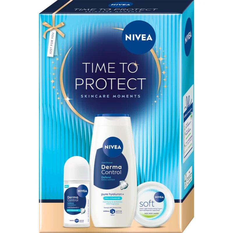 Nivea Time to Protect darilni set za telo