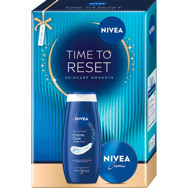 Nivea Time to Reset darilni set za prehrano in hidracijo