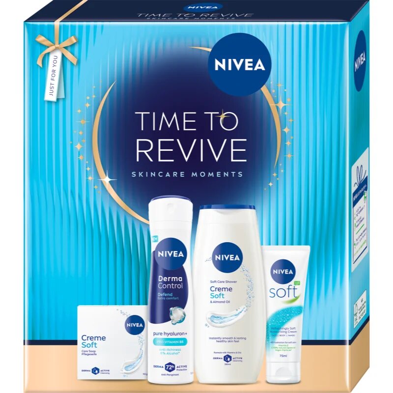 Nivea Time to Revive darilni set za telo