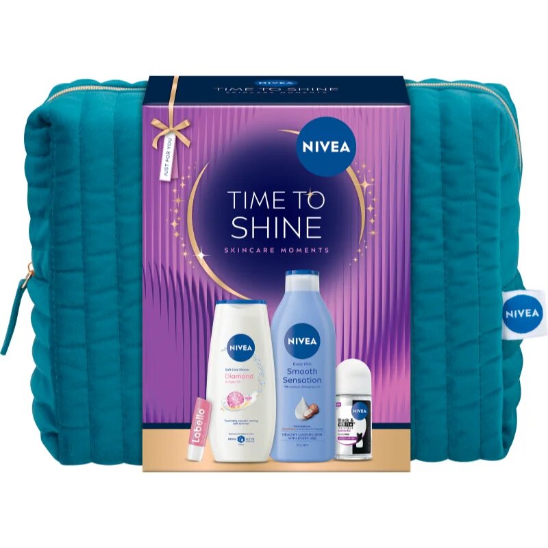 Nivea Time to Shine darilni set za prehrano in hidracijo