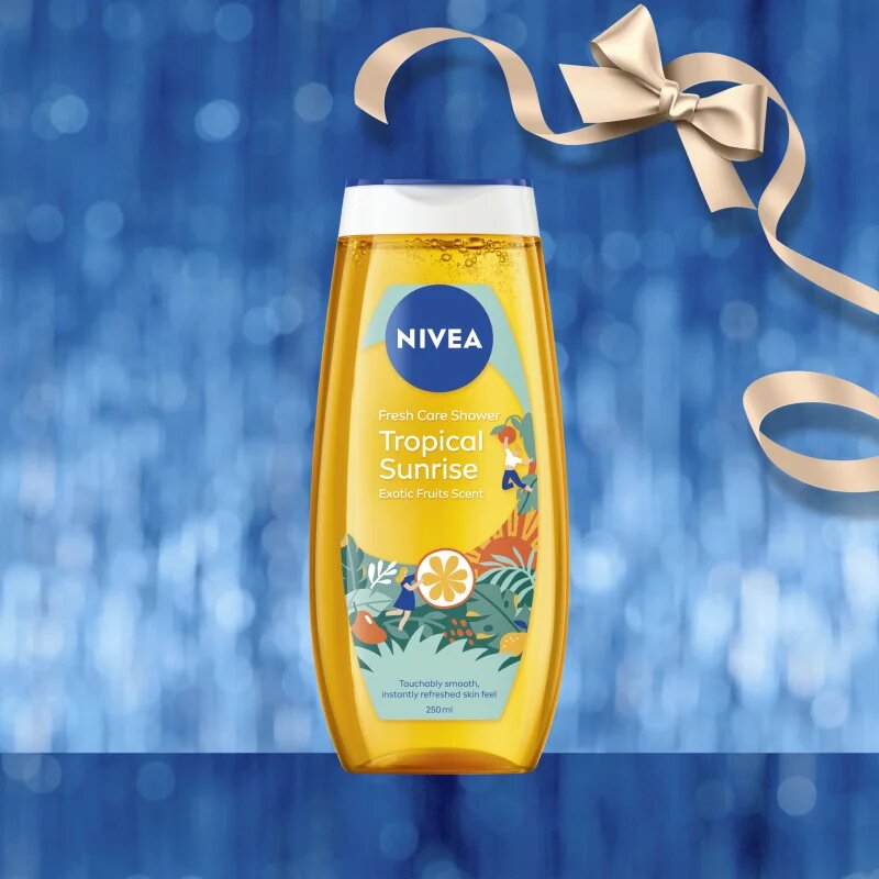 Nivea Tropical Sunrise darilni set za telo in obraz