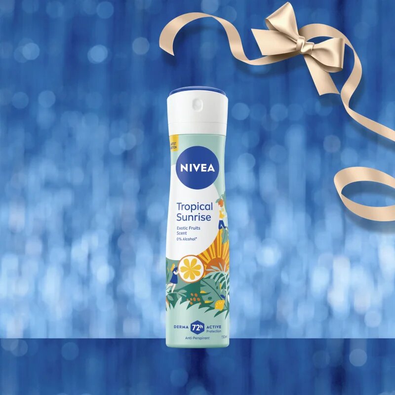 Nivea Tropical Sunrise darilni set za telo in obraz