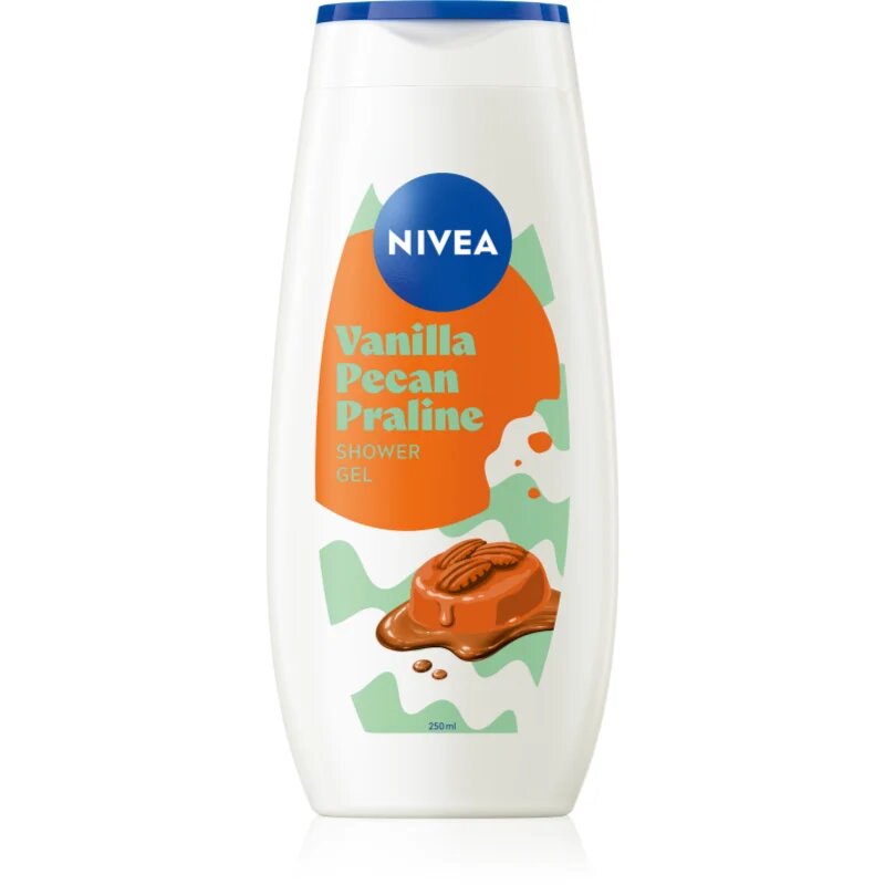 Nivea Vanilla Pecan Praline gel za prhanje 250 ml