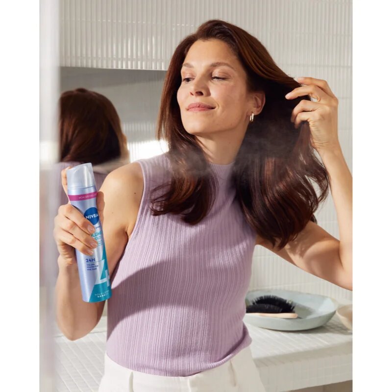 Nivea Volume Care lak za lase za povečanje volumna 3 x 250 ml