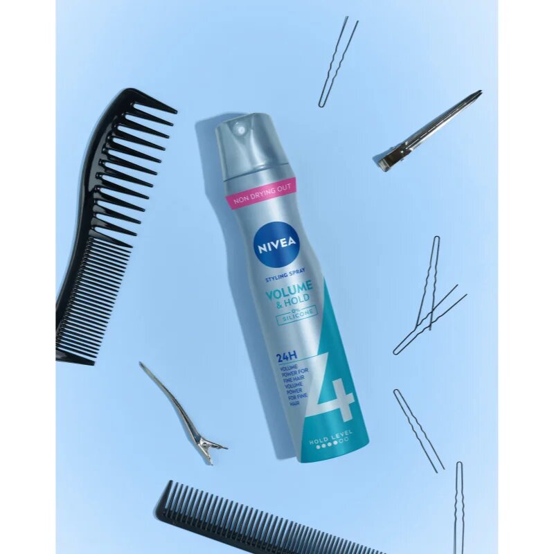 Nivea Volume Care lak za lase za povečanje volumna 3 x 250 ml
