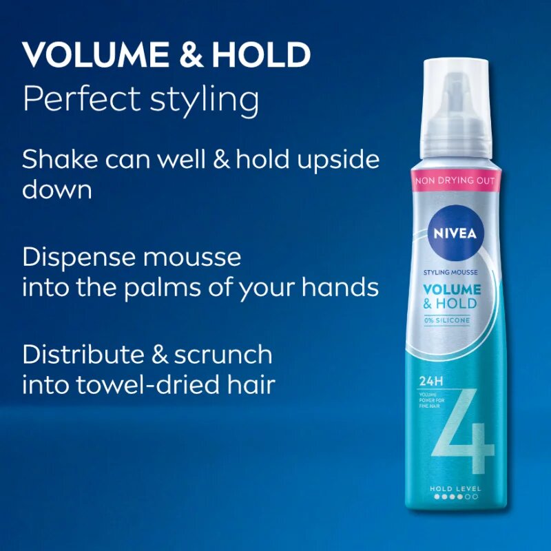Nivea Volume Sensation penasti utrjevalec za lase 150 ml