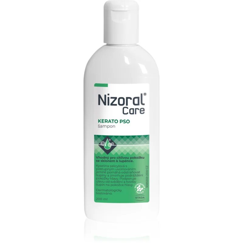 Nizoral Care Kerato PSO šampon za občutljivo lasišče 200 ml