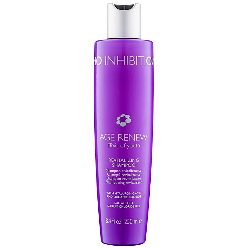 No Inhibition Age Renew Elixir of youth revitalizacijski šampon brez sulfatov 250 ml