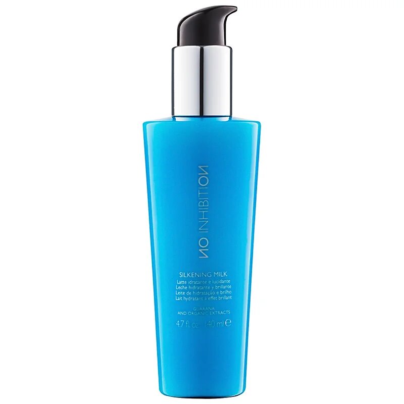 No Inhibition Guarana and organic extracts vlažilni losjon za sijaj in mehkobo las 140 ml
