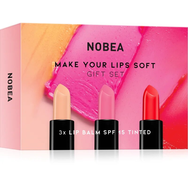 NOBEA Beauty Pleasure Make Your Lips Soft Gift Set set za ustnice darilna izdaja