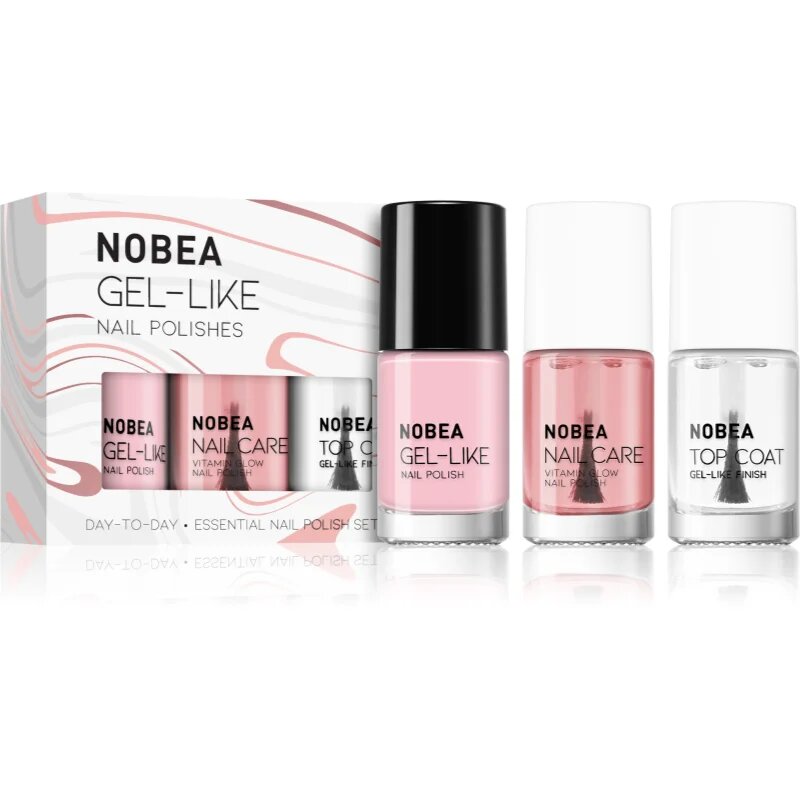 NOBEA Day-to-Day Essential Nail Polish Set set lakov za nohte Essential nail polish set