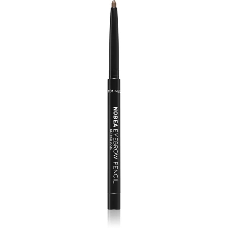 NOBEA Day-to-Day Eyebrow Pencil samodejni svinčnik za obrvi 01 Medium brown 03 g