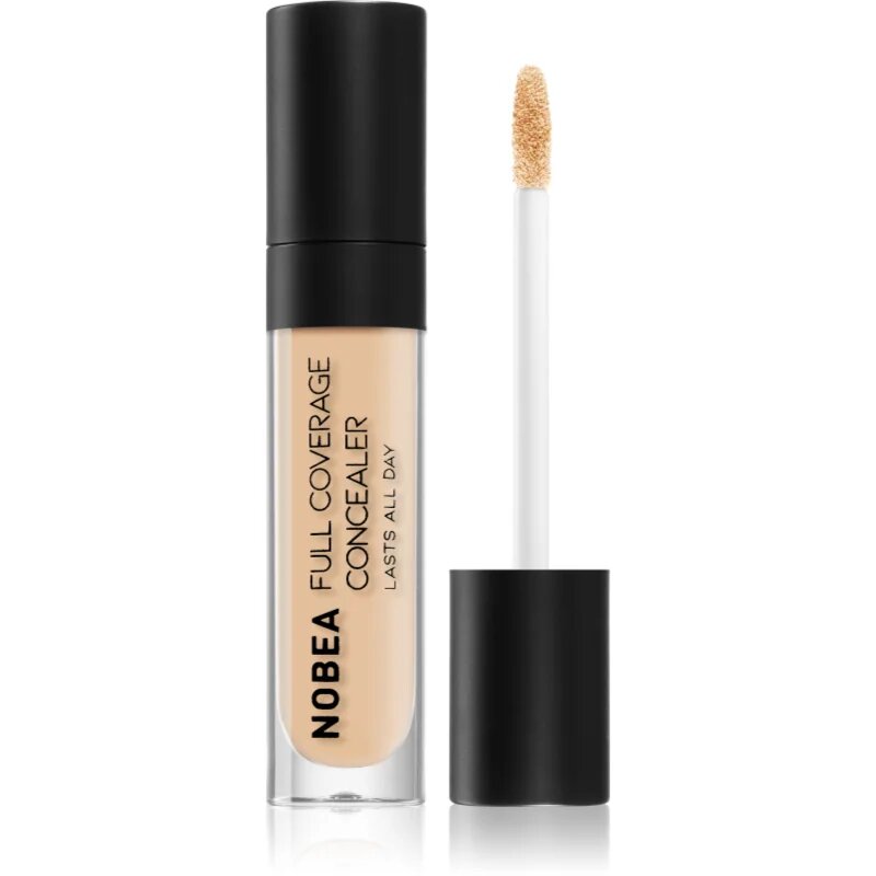 NOBEA Day-to-Day Full Coverage Concealer tekoči korektor 02 Soft beige 7 ml