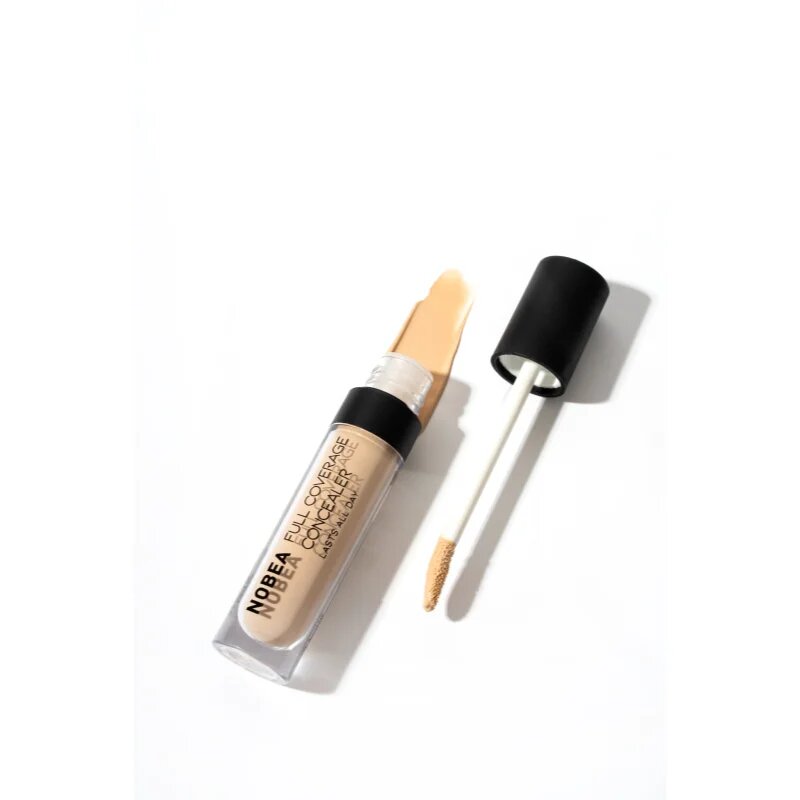 NOBEA Day-to-Day Full Coverage Concealer tekoči korektor 02 Soft beige 7 ml