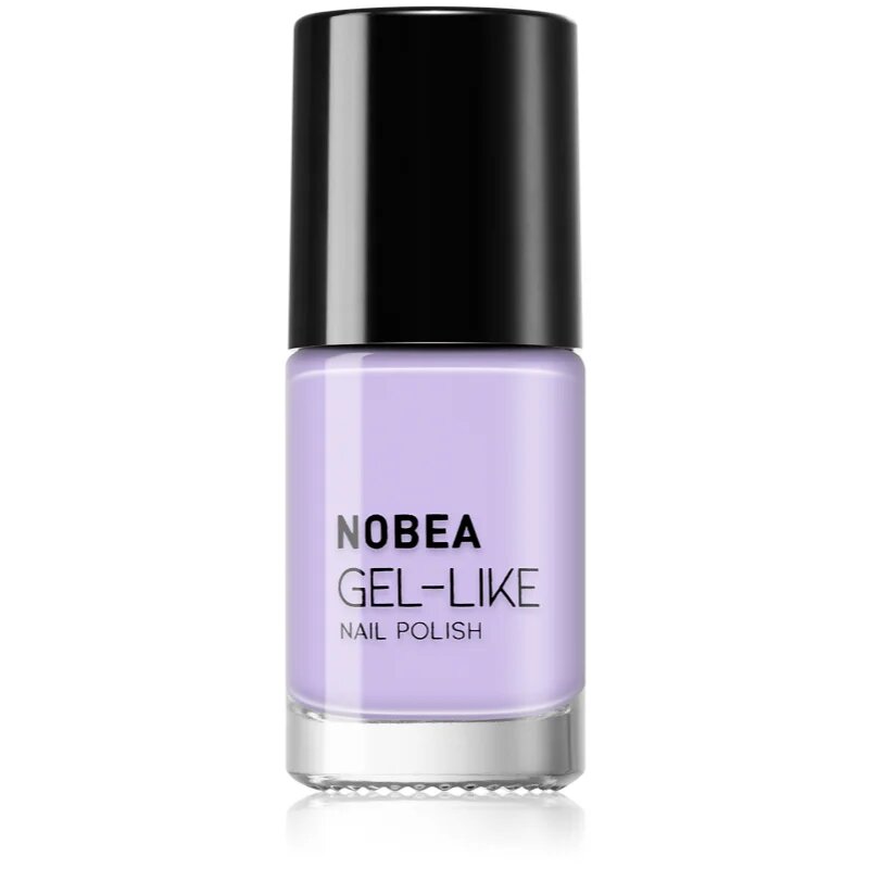 NOBEA Day-to-Day Gel-like Nail Polish lak za nohte z gel učinkom odtenek Blue violet #N61 6 ml