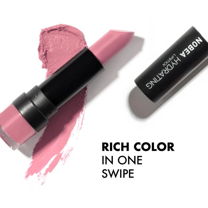 NOBEA Day-to-Day Hydrating Lipstick vlažilna šminka odtenek French Rose #L08 45 g