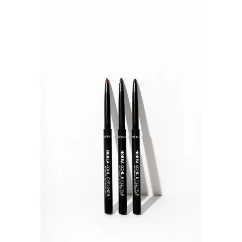NOBEA Day-to-Day Kohl Eyeliner samodejni svinčnik za oči 01 Black 0.3 g