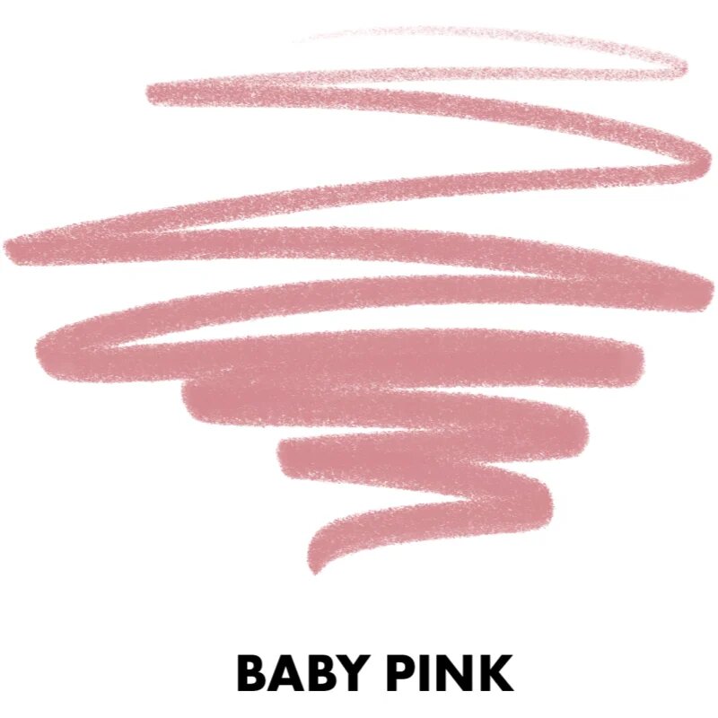NOBEA Day-to-Day Lip Perfection Pencil črtalo za ustnice Baby Pink 02 1.55 g
