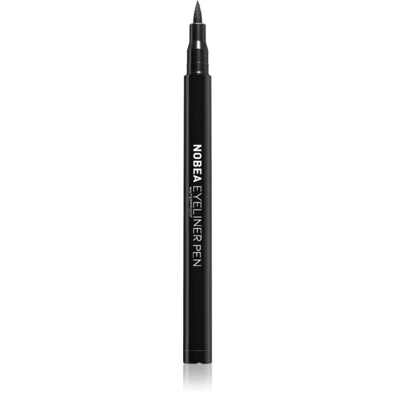 NOBEA Day-to-Day Liquid Pen Eyeliner vodoodporno tekoče črtalo za oči v peresu odtenek Ultra Black 1.1 ml