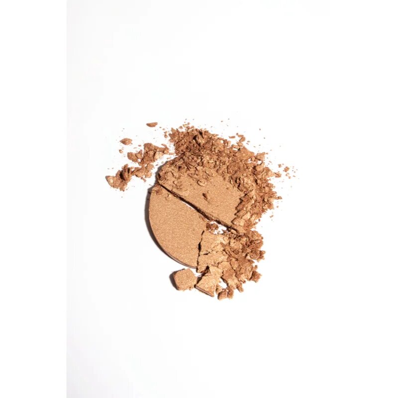 NOBEA Day-to-Day Mono Eyeshadow senčila za oči z bleščicami odtenek Toasted almond 35 g
