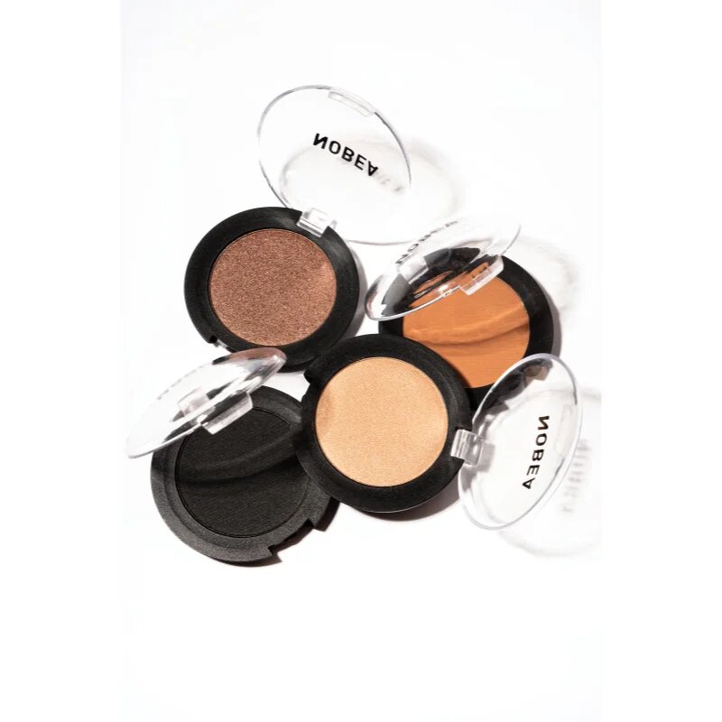 NOBEA Day-to-Day Mono Eyeshadow senčila za oči z mat učinkom odtenek Black chant 3.5 g