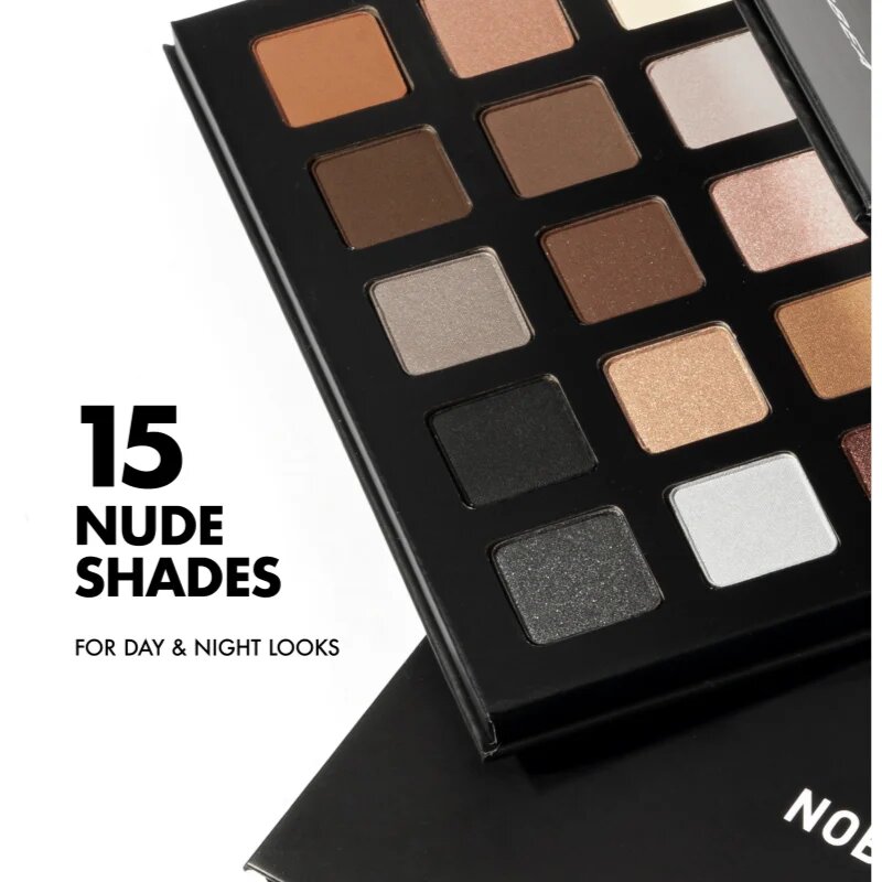 NOBEA Day-to-Day Naturally Nude Eyeshadow Palette paleta senčil za oči 24 g