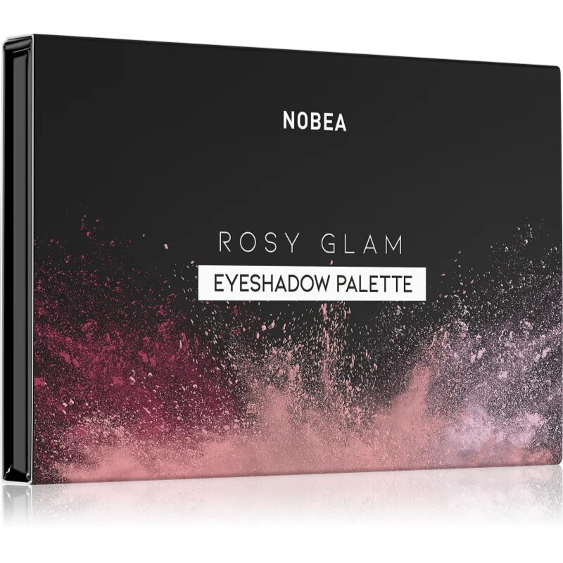 NOBEA Day-to-Day Rosy Glam Eyeshadow Palette paleta senčil za oči 24 g