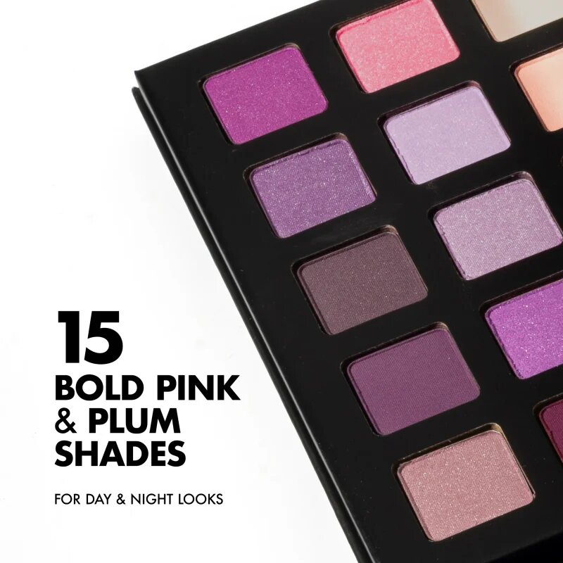 NOBEA Day-to-Day Rosy Glam Eyeshadow Palette paleta senčil za oči 24 g