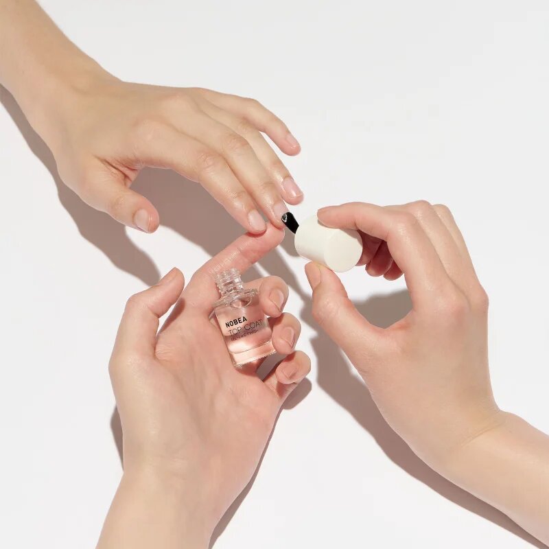 NOBEA Day-to-Day Top Coat zaščitni nadlak za nohte s sijajem 6 ml