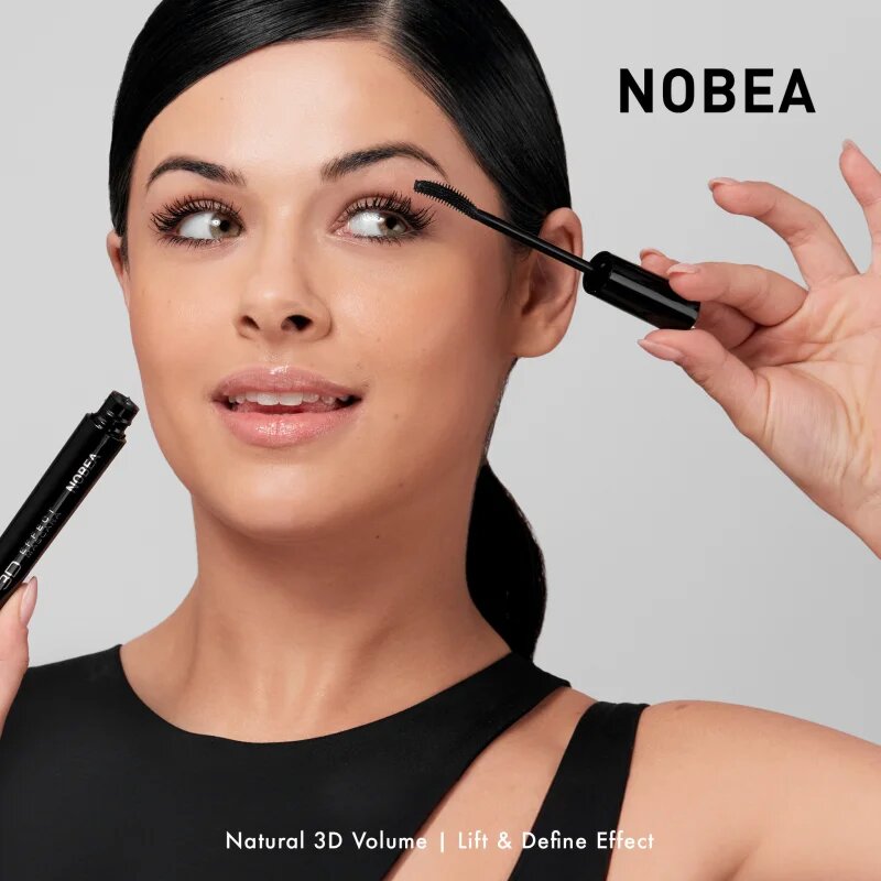 NOBEA Festive 3D Effect Mascara maskara za volumen s 3D učinkom odtenek 001 Black 8 ml