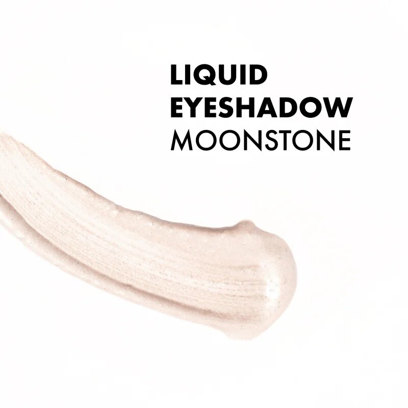 NOBEA Metal Liquid Eyeshadow tekoče senčilo za oči odtenek Moonstone #E03 4 ml