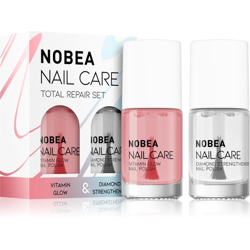 NOBEA Nail Care Diamond Strength Set set lakov za nohte Total repair set