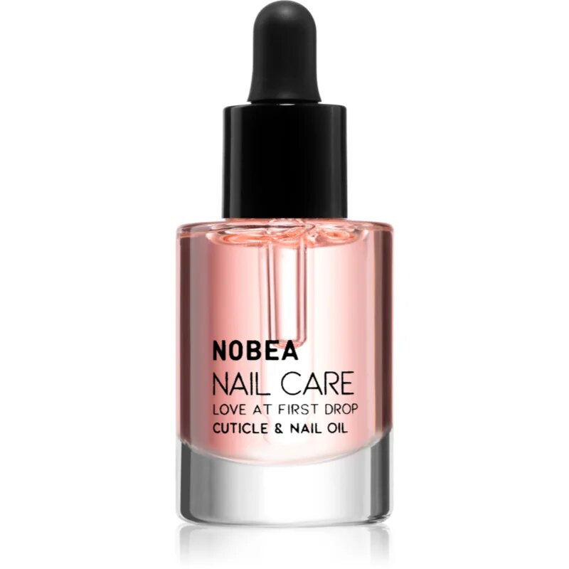 NOBEA Nail Care Love at first drop Cuticle & Nail oil hranilno olje za nohte in obnohtno kožo 12 ml