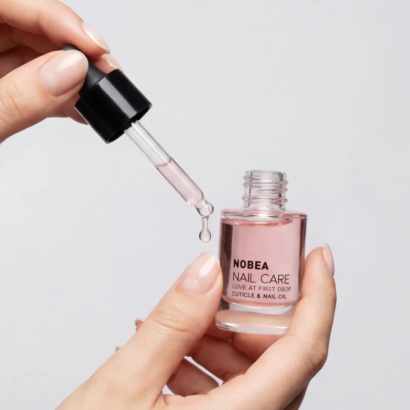 NOBEA Nail Care Love at first drop Cuticle & Nail oil hranilno olje za nohte in obnohtno kožo 12 ml