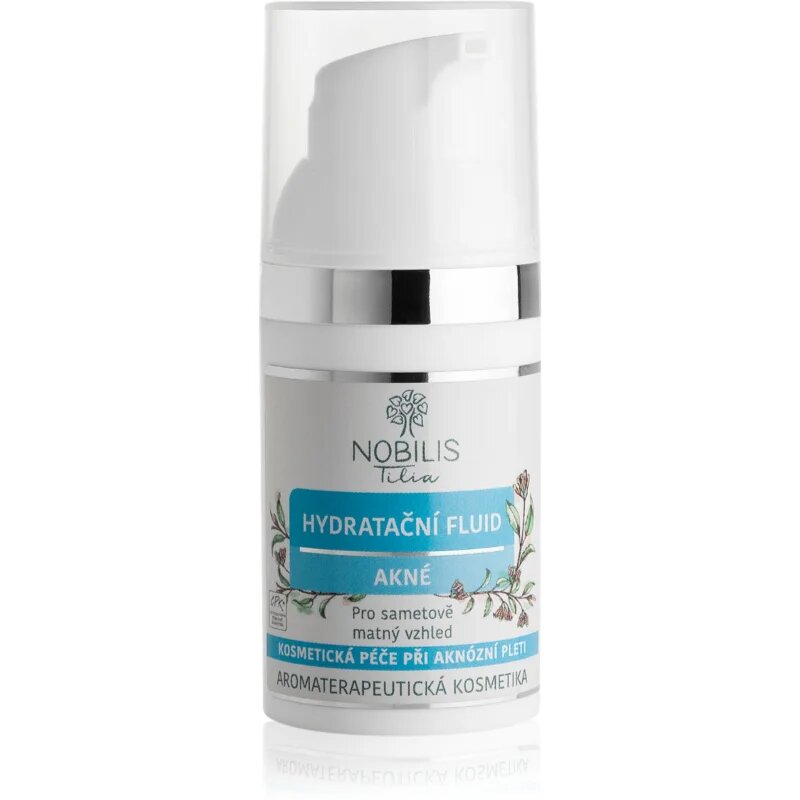 Nobilis Tilia Acne care lahki vlažilni fluid za problematično kožo akne 30 ml