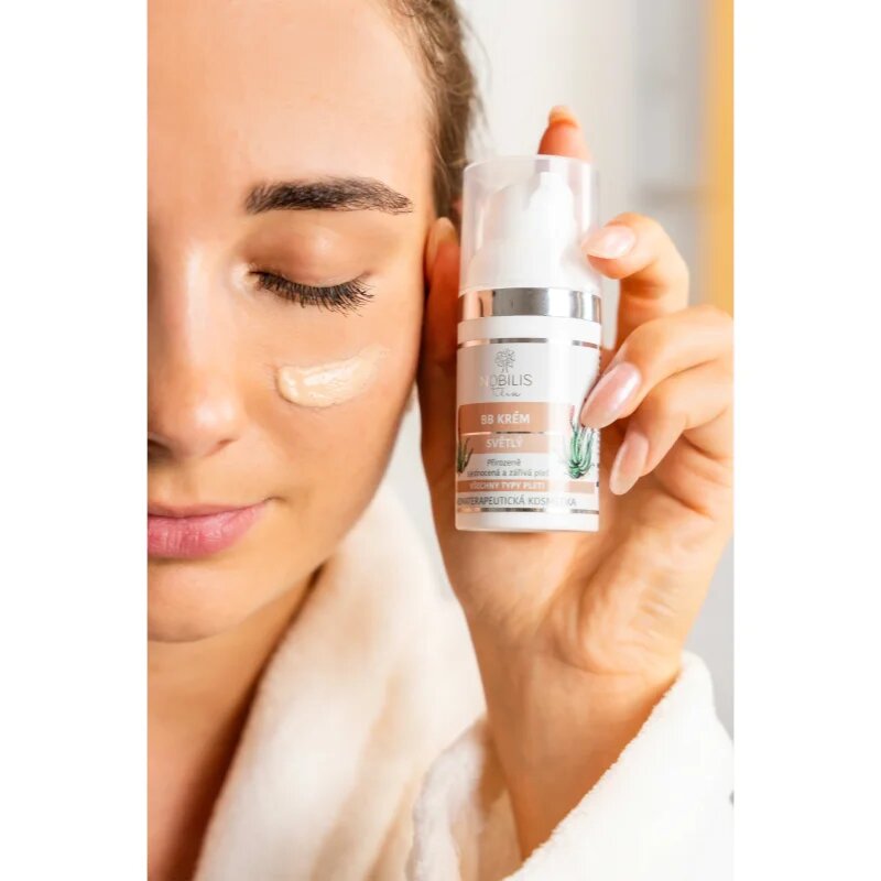 Nobilis Tilia BB Krém BB krema z vlažilnim učinkom z aloe vero odtenek Light 30 ml