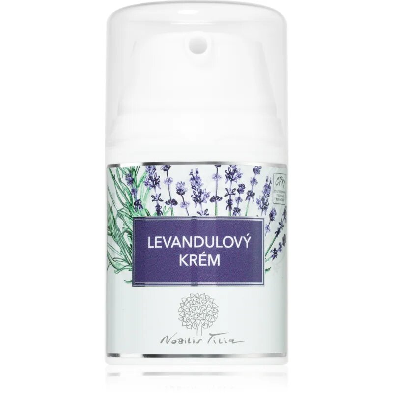 Nobilis Tilia Face Cream Lavender vlažilna krema s pomirjajočim učinkom 50 ml