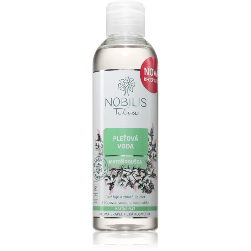 Nobilis Tilia Face Lotion Thymus pomirjajoča voda za obraz za mastno kožo 200 ml