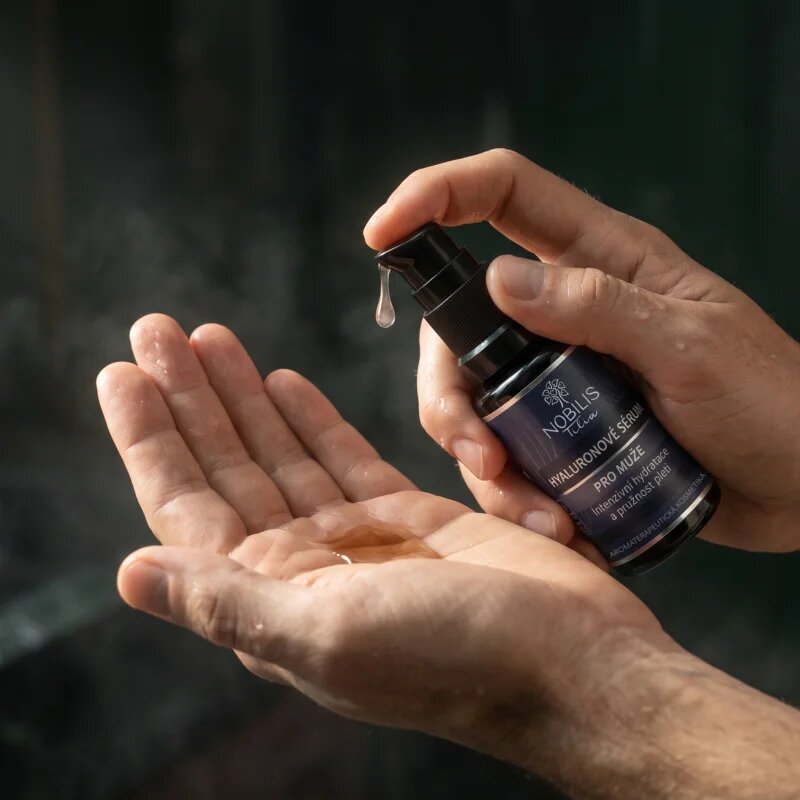 Nobilis Tilia For Men Hyaluronic Acid Serum intenzivno vlažilni serum za moške 20 ml