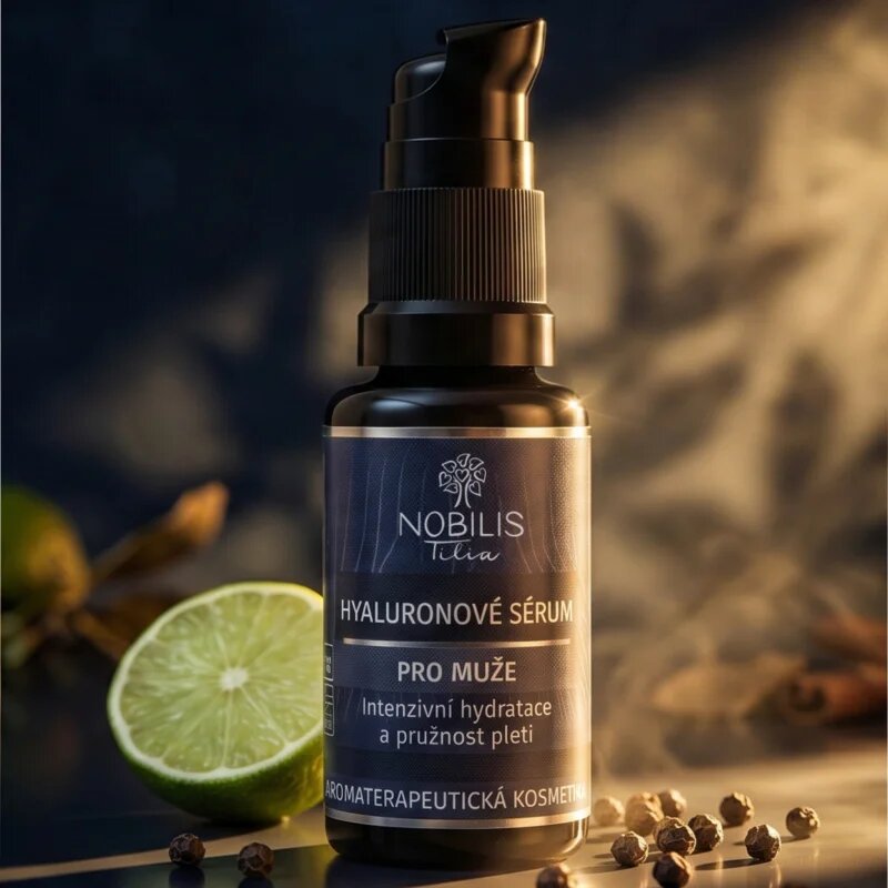 Nobilis Tilia For Men Hyaluronic Acid Serum intenzivno vlažilni serum za moške 20 ml